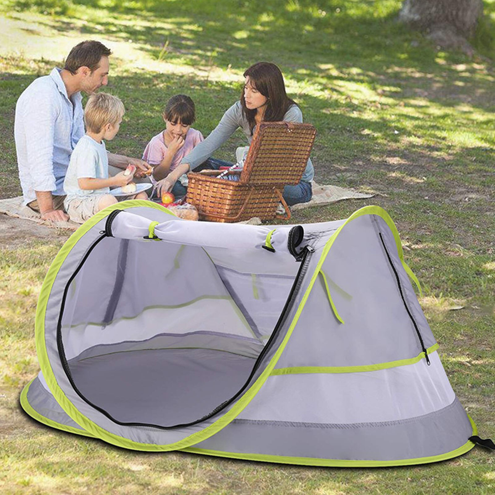 Cheap Goat Tents Baby Beach Tent Portable Summer UV protecting Shelter Children Beach Pool Playing House Waterproof Pop Up Awning Tents Dropship Tents 